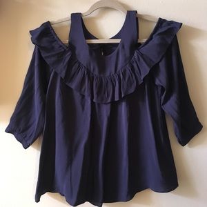 Anthropologie off the shoulder top